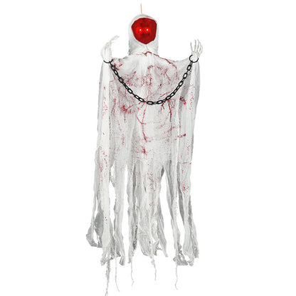 Cross-Border New Product Halloween Horror Faceless Chain Holidays Gym From House Z298 Faceless ghost