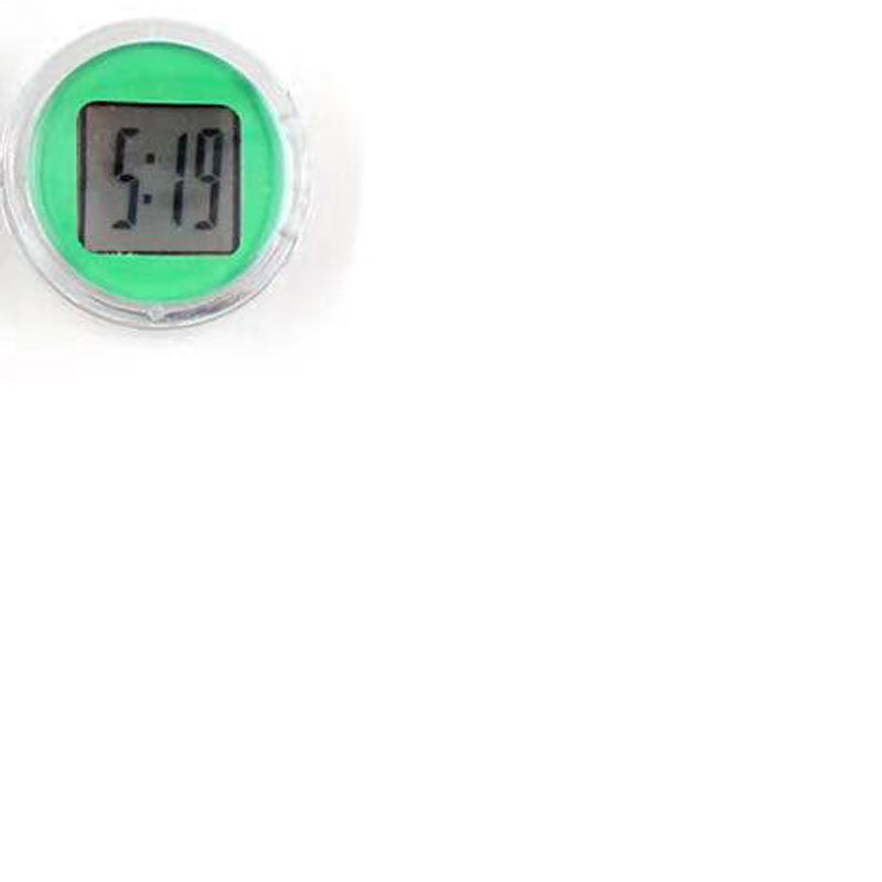 Waterproof car clock watch for motorcycle and electric vehicle can be pasted Vehicle dealsniper-net Blue