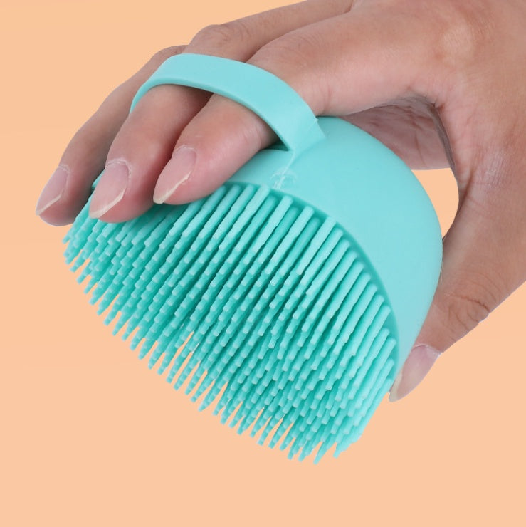 Pet Products Amazon Hot Silicone Dog Bath Brush Pets Gym From House Blue