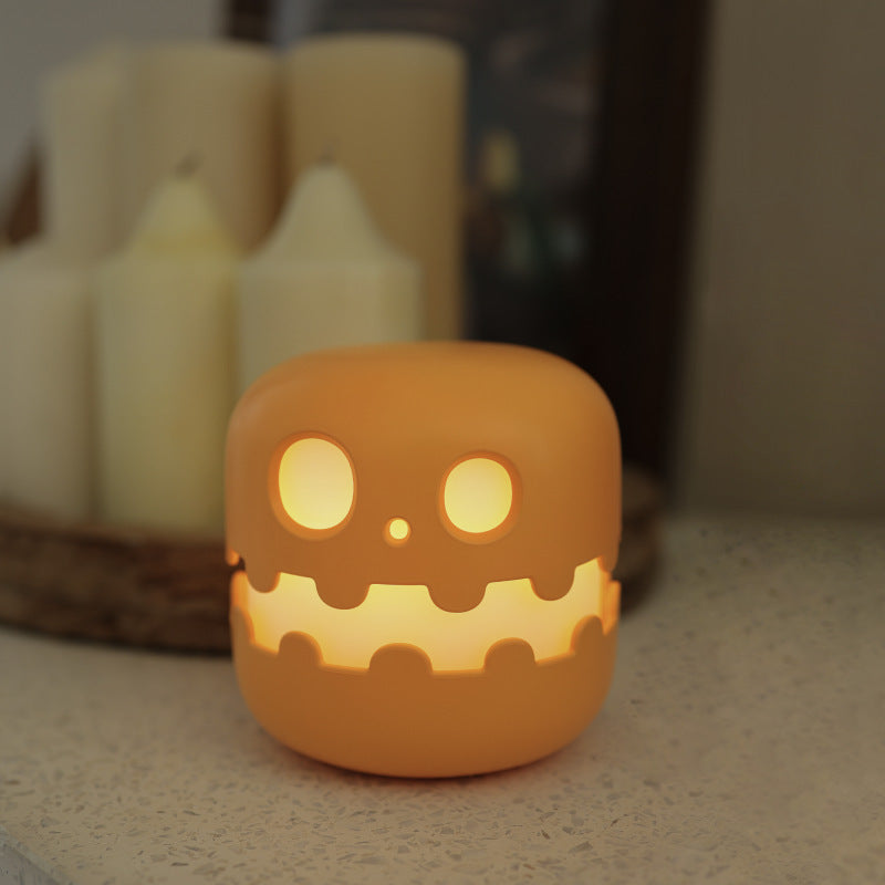 Pumpkin Lamp Bedside Halloween Funny Decoration  Light