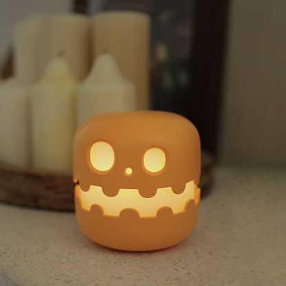 Pumpkin Lamp Bedside Halloween Funny Decoration Light Holidays DealSniper.net 1200mah Dai Melon