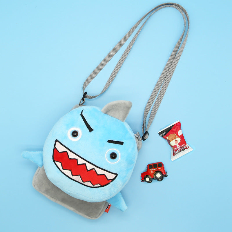Cute Cartoon Children's Crossbody Bag Kids DealSniper.net Shark