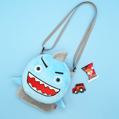 Cute Cartoon Children's Crossbody Bag Kids DealSniper.net Shark