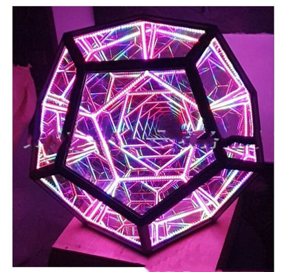 Night Light Creative And Cool Infinite Dodecahedron Home Decor dealsniper-net