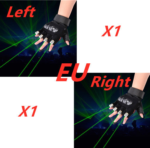 Stage Show Red Green Laser Gloves Kids DealSniper.net Green EU 1Pair