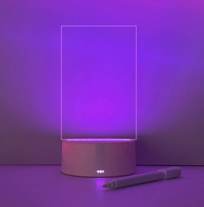 Transparent Luminous Acrylic Desktop Tablet Home Decor Gym From House Style E USB