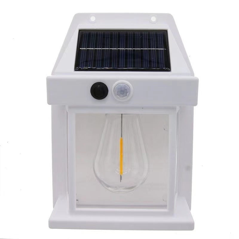 Outdoor Solar Waterproof Tungsten Induction Garden Wall Lamp Garden DealSniper.net