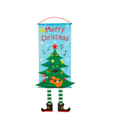 Christmas window decoration Holidays dealsniper-net Light blue