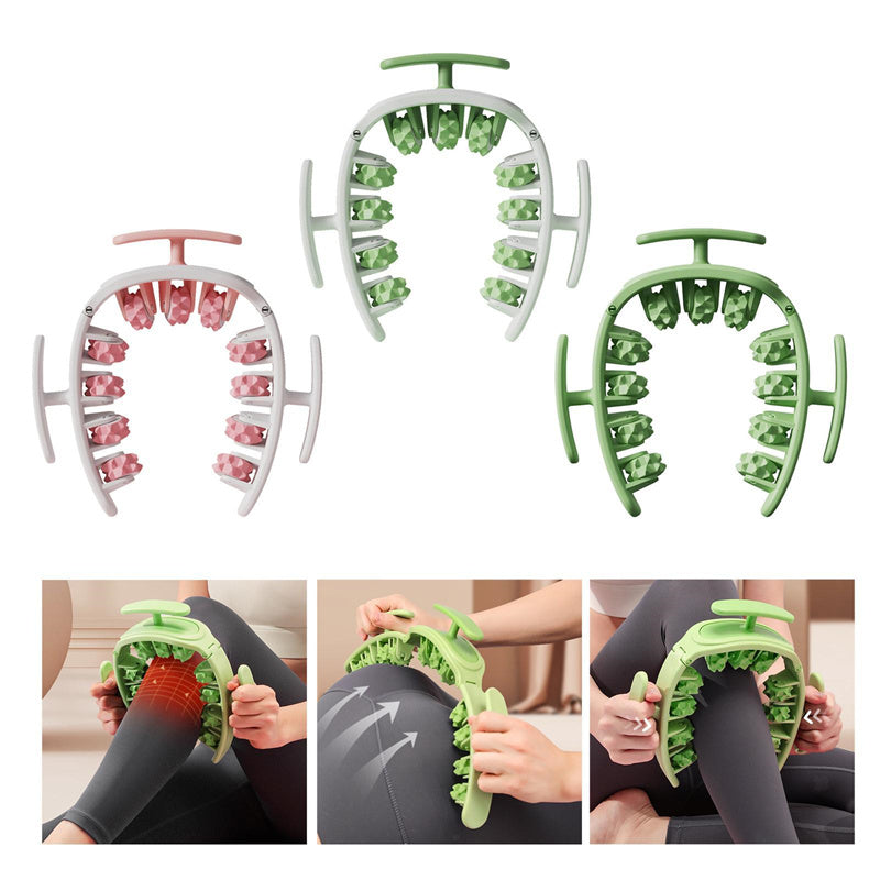 Multifunctional Manual Round Massager Roller Fitness Waist