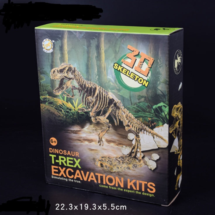 Dinosaur archaeological excavation toys DIY archaeological Kids DealSniper.net 4style