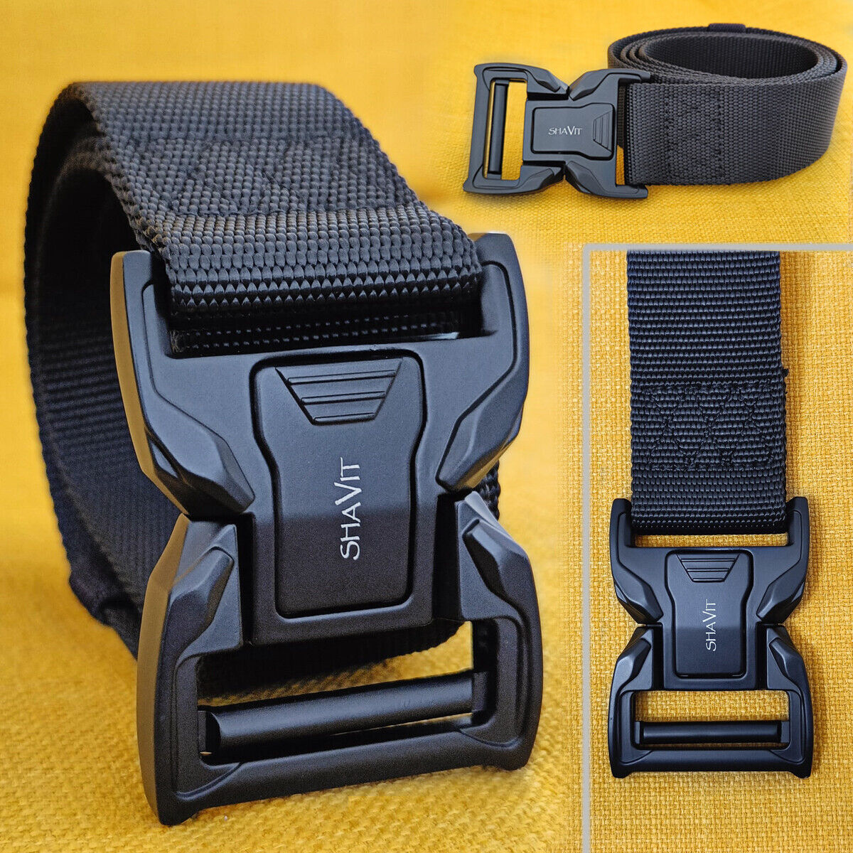 Men's Tactical Military Belt Quick Button Release Buckle Waistband Belts For MEN Men dealsniper-net