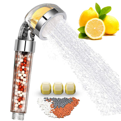 Bathroom Aroma Shower Head Vitamin C Lemon Scent Anion Shower Head Ai Recorder Gym From House