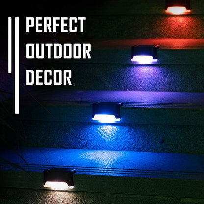 Solar Step Light Outdoor Garden Light Night Light LED Guide Light Garden dealsniper-net