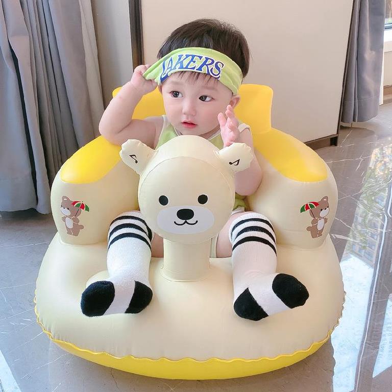 Infant Learning Chair Baby Inflatable Seat Sofa Child