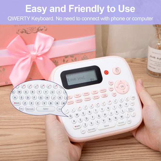 Mini Portable Label Printer Ink-free Bluetooth Electronic dealsniper-net