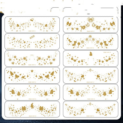 Gilding Freckle Tattoo Sticker Gilding Glitter Stickers Waterproof Beauty DealSniper.net