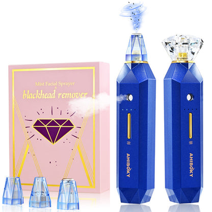 2-IN-1 Blackhead Remover Vacuum Pore Cleaner Acne Remover Beauty DealSniper.net Sapphire blue