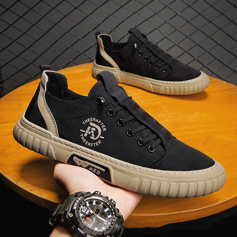 Men's Casual Shoes Trend Breathable Umbrella Men DealSniper.net Black 39