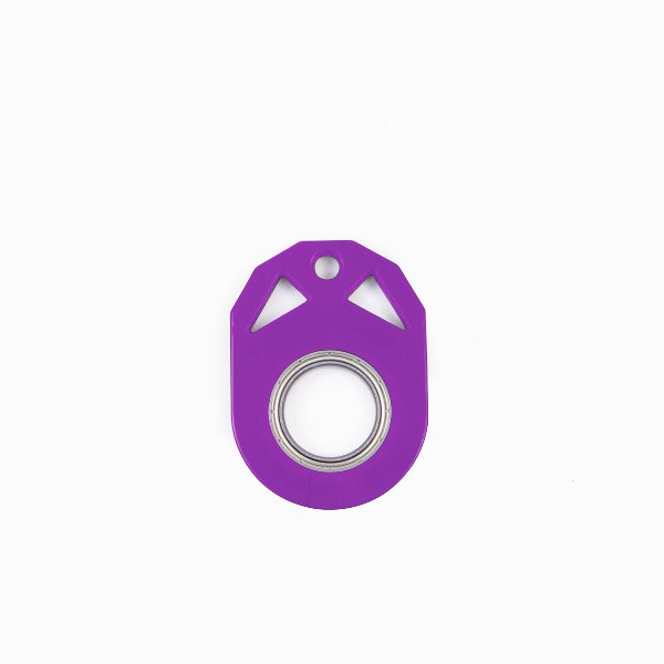 Creative Fidget Spinner Toy Keychain Hand Spinner Anti-Anxiety Toy Deals dealsniper-net Purple 17mm 1PC