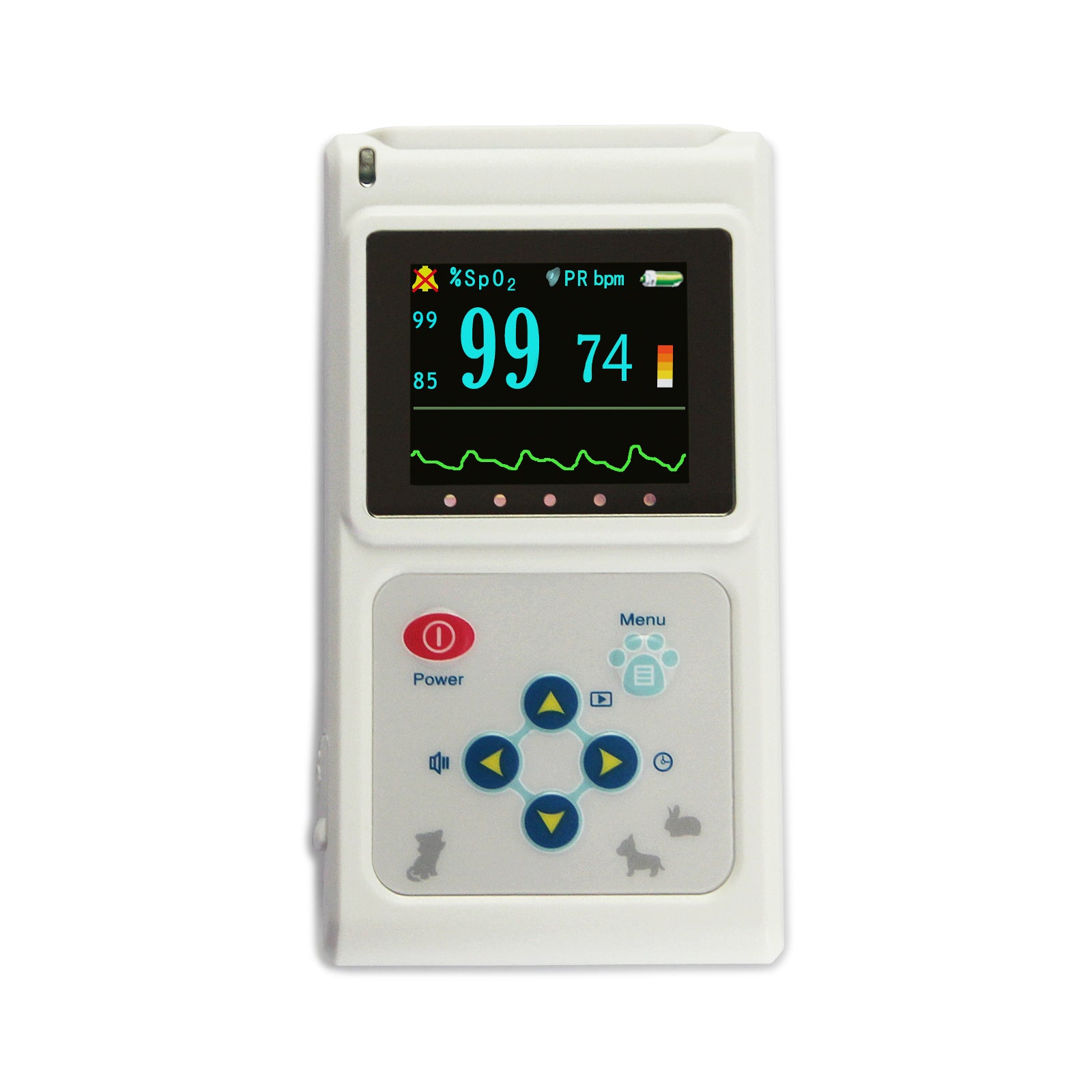 Veterinary Pulse Oximeter Handheld Vet SPO2 Pulse Rate Monitor PC Software CMS60D Electronics dealsniper-net