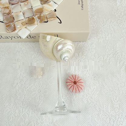 Ins Handmade Shell Conch Wine Glass Aromatherapy Dish Kitchen DealSniper.net
