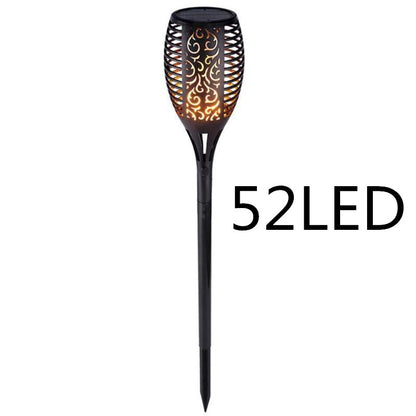 Solar Flame Flickering Garden Led Light Ip65 Outdoor Solar