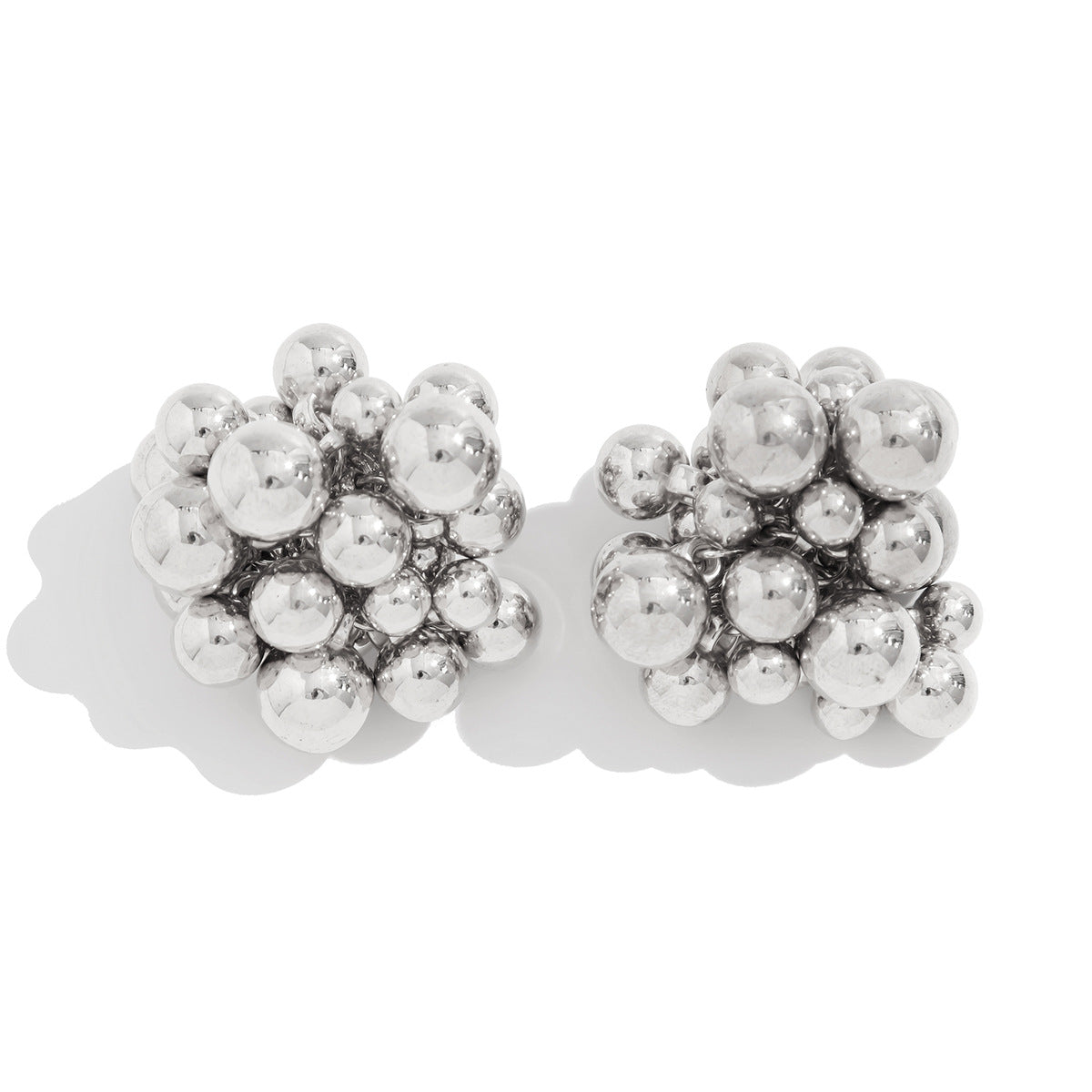 Fashion Geometry Pattern Beaded Earrings Suit Jewelry dealsniper-net