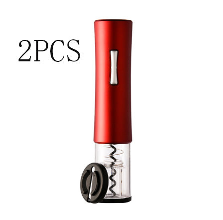 Electric Wine Opener Corkscrew Foil Cutter Set Kitchen Gym From House Red 2PCS