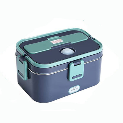 Car And Home Dual Purpose Electric Lunch Box Plugged Kitchen DealSniper.net Treasure bluegreen buckle EU