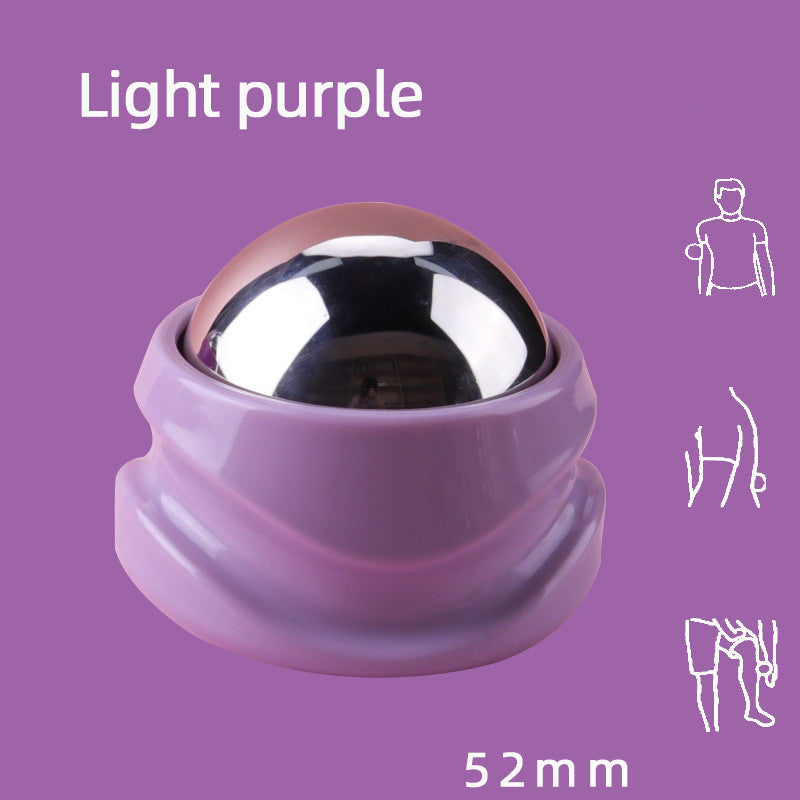 Stainless Steel Ice Applied Cold And Hot Ball Massager Health dealsniper-net 52mm ball light purple base