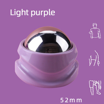 Stainless Steel Ice Applied Cold And Hot Ball Massager Health dealsniper-net 52mm ball light purple base