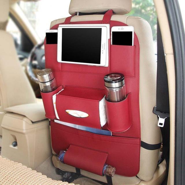 HQ Leather Car Seat Organizers Vehicle DealSniper.net