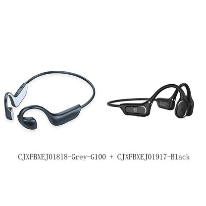 G-100 bone conduction bluetooth headset ear-mounted Electronics DealSniper.net C Set