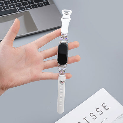 Suitable For IWatch S9 AndSamsung Xiaomi Belt Bracelet Jewelry DealSniper.net White 38 40 41mm S10 42
