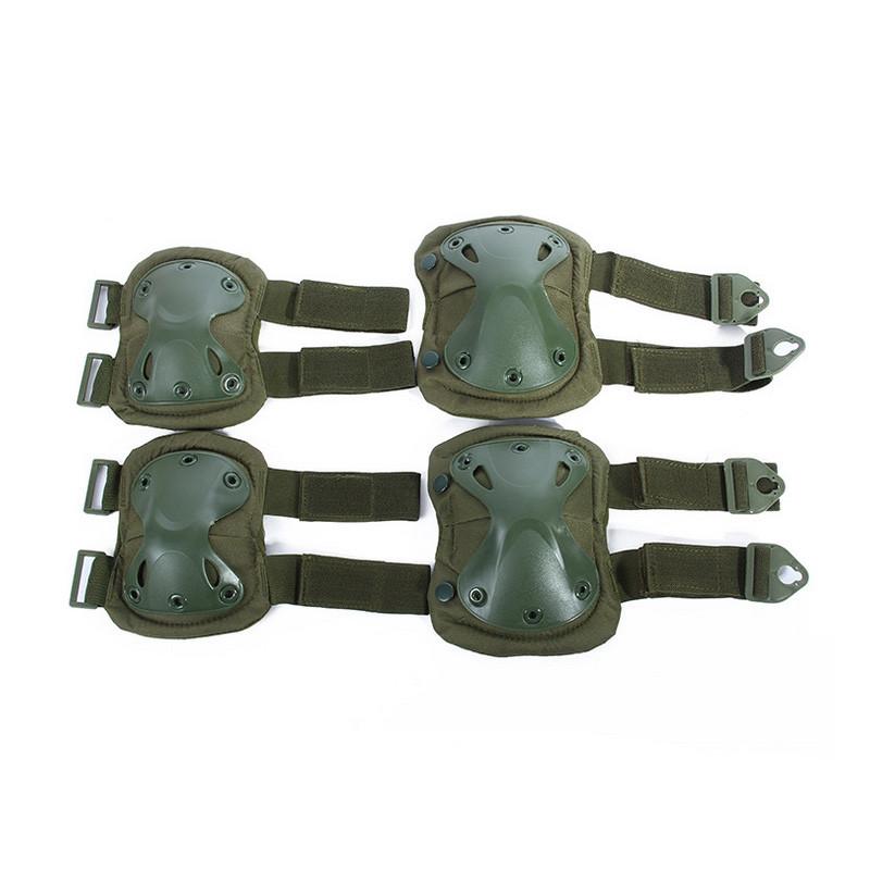 Elbows and Knees Gear Pads Outdoor dealsniper-net Military green