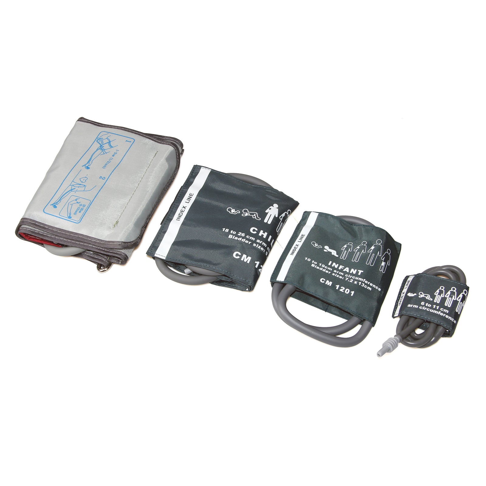 CONTEC CONTEC08A Upper Arm Digital Color LCD Blood Pressure Monitor With PC Software 4 CUFFS Electronics DealSniper.net