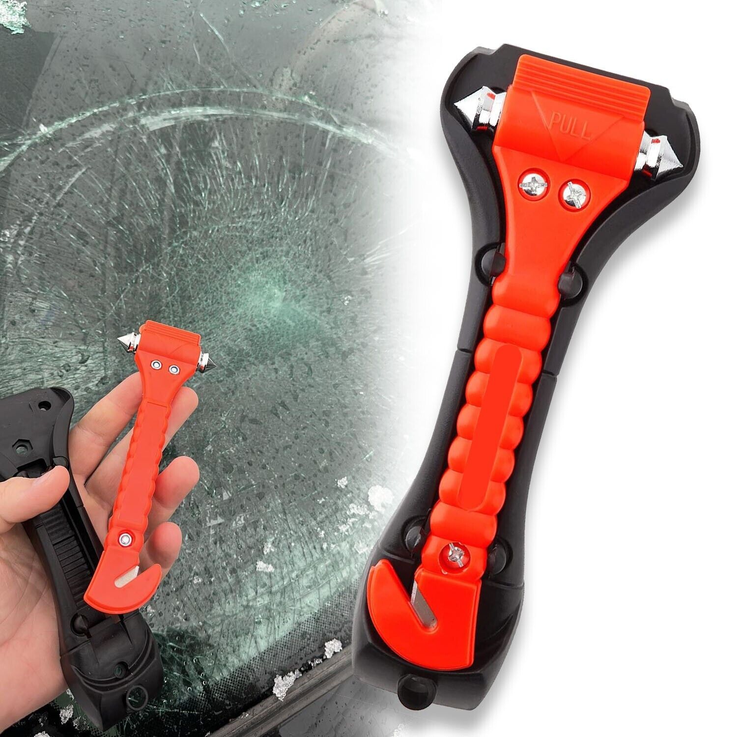 Emergency Escape Hammer Auto Car Window Glass Tool Breaker Seat Belt Cutter NEW Home dealsniper-net