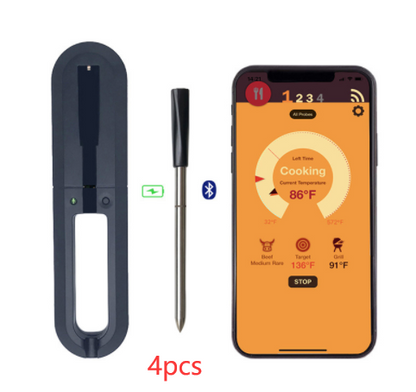 Bluetooth BBQ Thermometer Probe