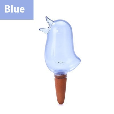 Bird Self-service Watering Device Home Smart Water-dropper House dealsniper-net 125ml Blue