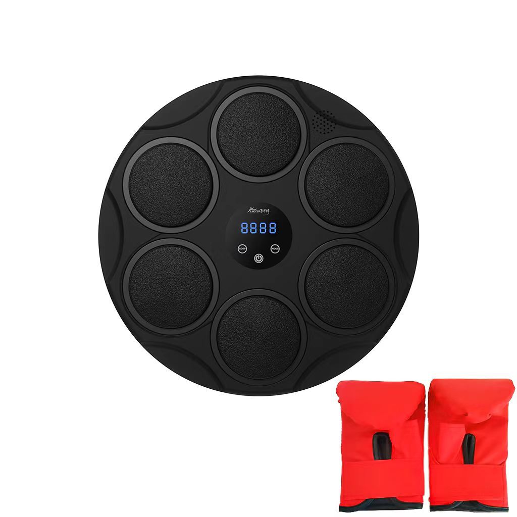 Smart Bluetooth Music Boxing Target Fitness Training Aid Sports Gym From House Boxing Target Set D Colored Lights