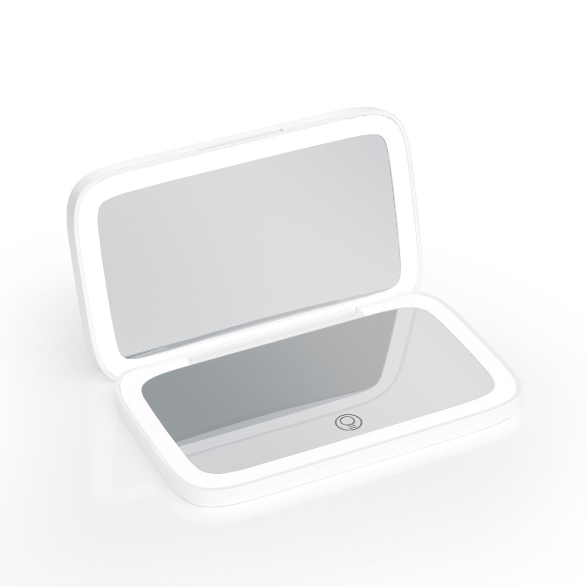 Portable Led Make-up Mirror Luminous Mirror Double-sided Beauty DealSniper.net White 2326C