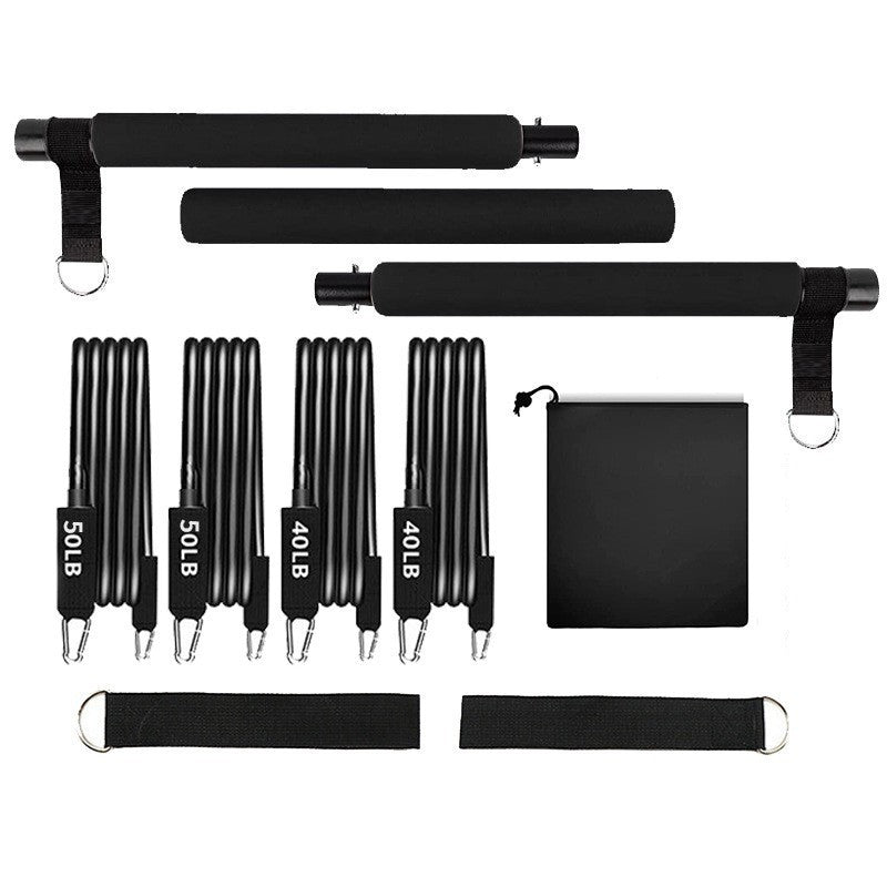 Home Yoga Pull Back Trainer Sports dealsniper-net Black Suit Latex