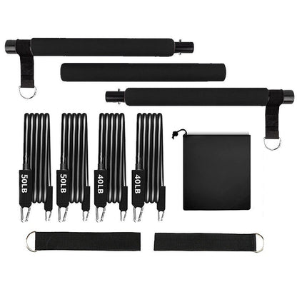 Home Yoga Pull Back Trainer Sports dealsniper-net Black Suit Latex