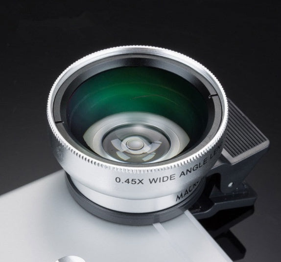 Mobile phone lens photography camera universal HD Combo Gadgets Gym From House Silver