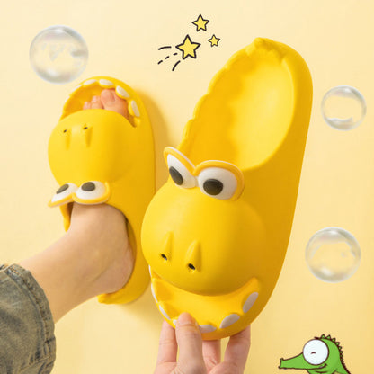 Kids Dinosaur Slippers Wholesale Summer Cartoon Parent Child Kids dealsniper-net