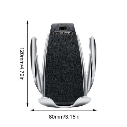 Car Wireless Charger 10W Induction Car Fast Wireless Charging With Car Phone Holder S5 Vehicle dealsniper-net