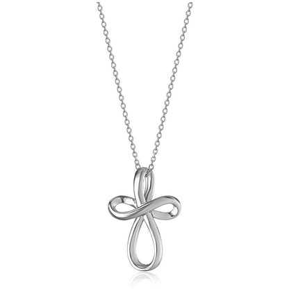 Simple Cross Hanging Clavicle Chain Necklace Jewelry dealsniper-net