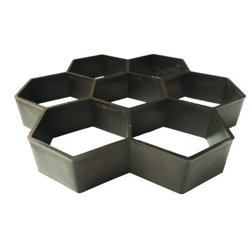 Ultralight diy garden paving mould hexagonal fancy mould Garden dealsniper-net G30x30 1pc