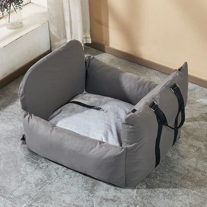 Outbound Travel Portable Car Pet Nest Pets Gym From House C021 Dark Grey