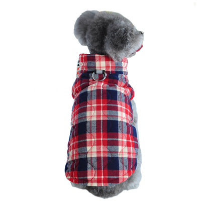 Winter Pet Dog Clothes Heavy Cotton Pet Clothes Jacket Pets dealsniper-net Red 2XL